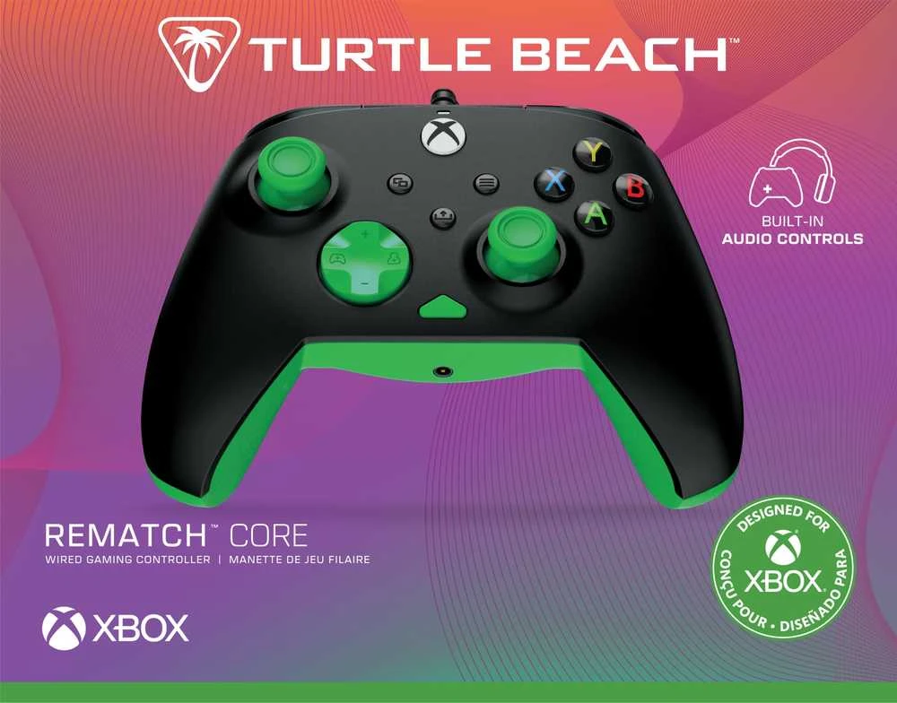Turtle Beach Rematch Core Laidinis Žaidimų Pultelis | Juoda/Žalia | XBOX