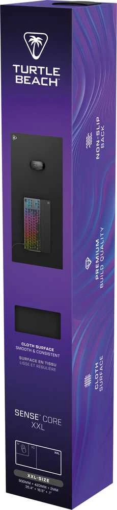 Turtle Beach Sense Core XXL PC Pelės kilimėlis žaidimams | 90x42x2cm | Juoda