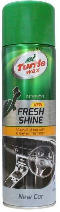 TURTLE WAX Fresh Shine New Car, salono plastiko blizgiklis, 500 ml