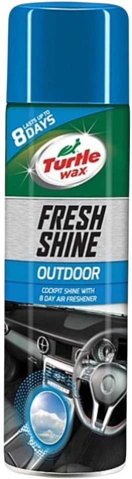 TURTLE WAX Fresh Shine Outdoor, salono plastiko blizgiklis, 500 ml