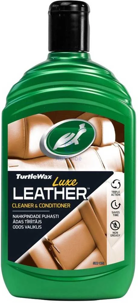 TURTLE WAX Luxe Leather Cleaner&Conditioner, odos valiklis-kondicionierius, 500 ml