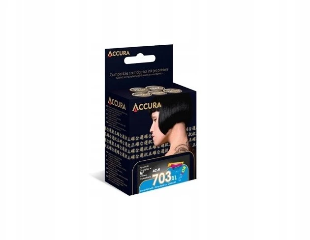 „Accura“ rašalo kasetė HP Nr. 703XL (CD888AE) pakaitalas