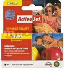 ACTIVEJET CLI-521Y geltona rašalinė