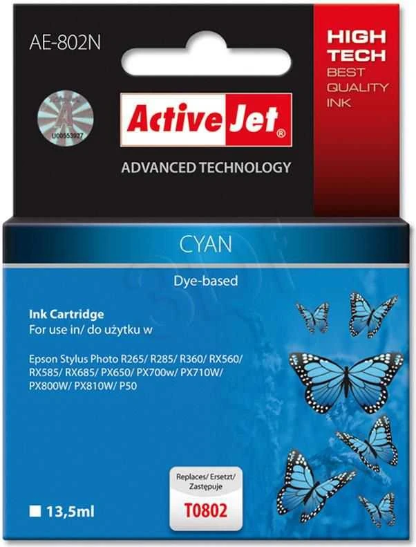 Rašalo Kasetė - Activejet AE-802N Mėlyna, 13,5 ml