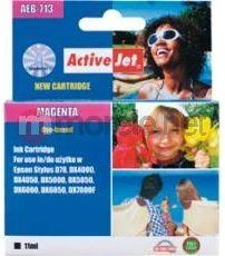 ACTIVEJET T0713 rausva rašalinė (EPSON)