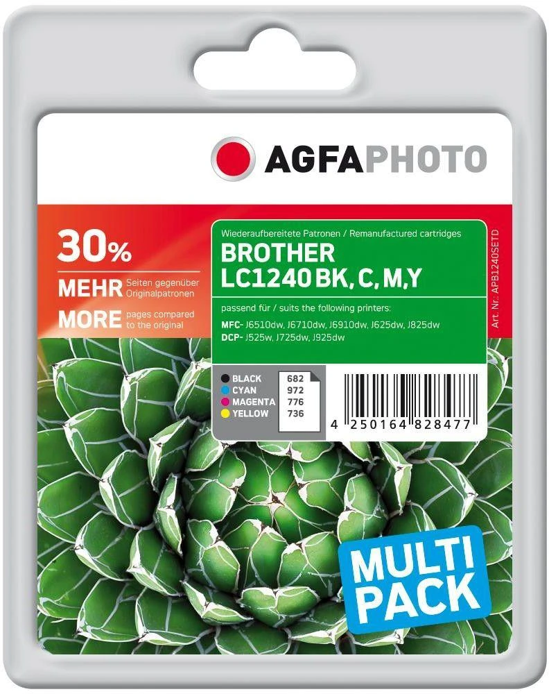 Tusz AgfaPhoto Tusz APB1240SETD / LC-1240VALBPDR (CMY B)