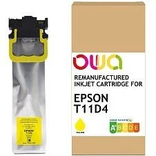 OWA Armor rašalinis spausdintuvas Epson WF C5390/5890 geltonas, 77 ml, komp.s C13T11D440