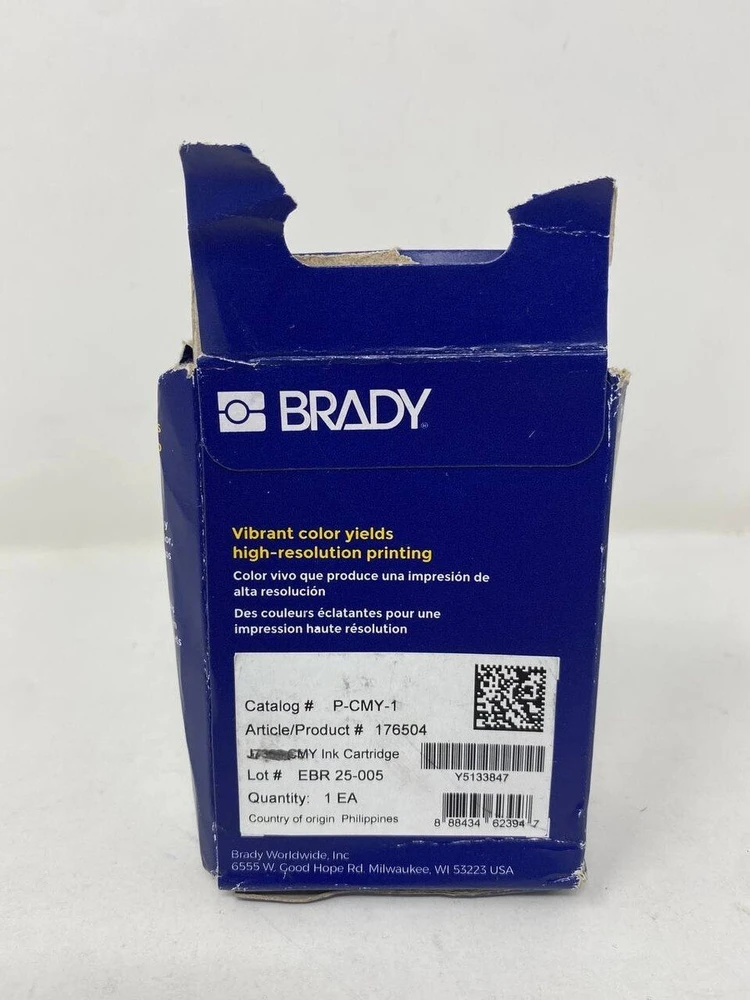 Tusz Brady CMY pigment based ink