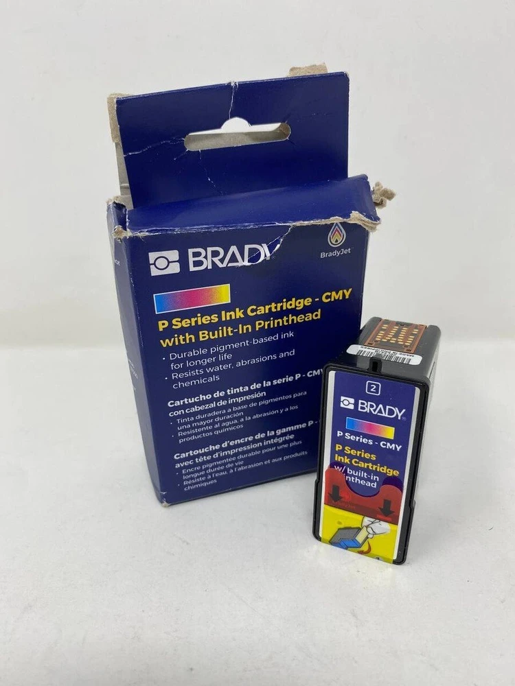 Tusz Brady CMY pigment based ink