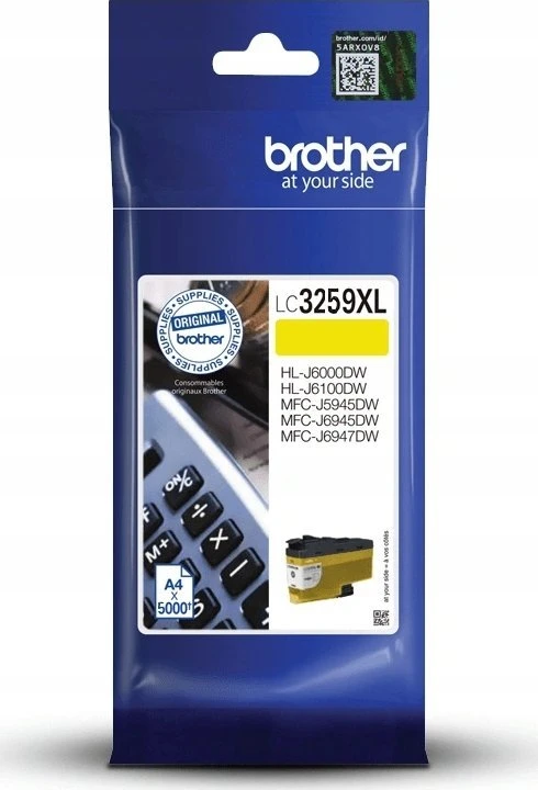 BROTHER LC3259XLYP Geltonas rašalo kasetė - 5000P