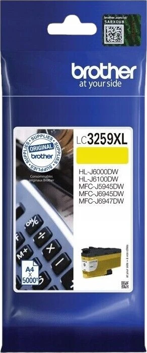 BROTHER LC3259XLYP Geltonas rašalo kasetė - 5000P