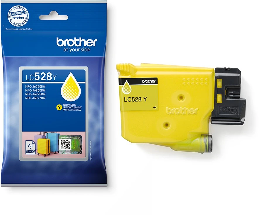LC528Y | Brother rašalo kasetė | Geltona
