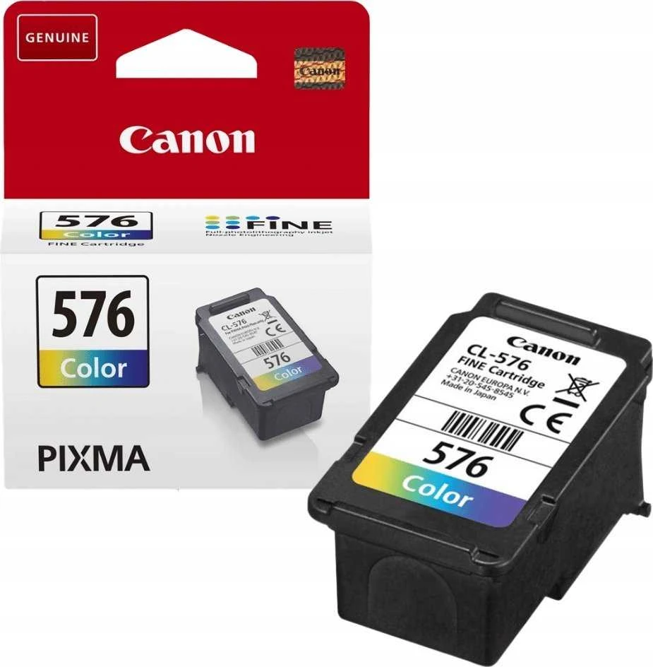 Canon spalvoto rašalo kasetė | CL-576 | Rašalo kasetės | Spalva