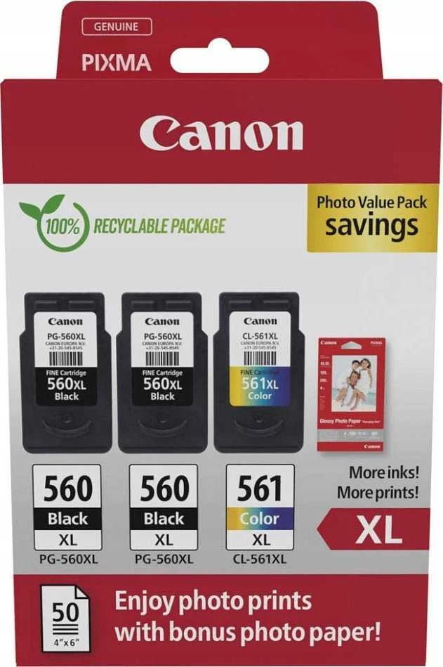 CANON PG-560XLx2 / CL-561XL rašalo kasetė PVP
