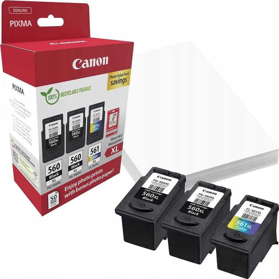 CANON PG-560XLx2 / CL-561XL rašalo kasetė PVP
