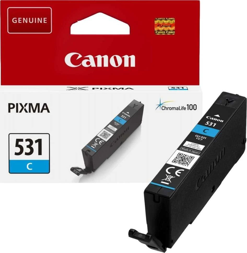 Canon CLI-531C (6119C001) Rašalinė kasetė, Žydra