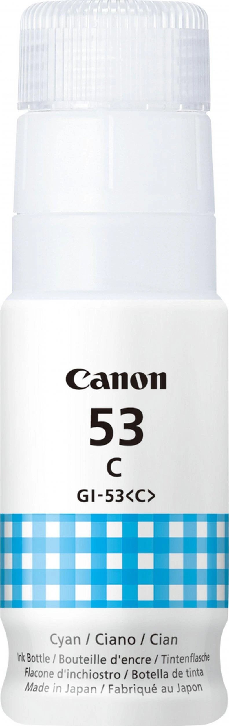 Canon GI-53C žydros spalvos rašalo buteliukas | Canon GI-53C | Rašalo papildymas | Žydra spalva