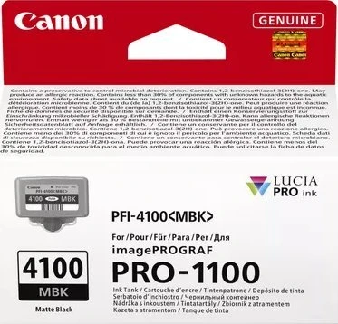 Canon LUCIA PRO II rašalo kasetė 1 vnt Originalus Standartinė išeiga Matinis Juodas
