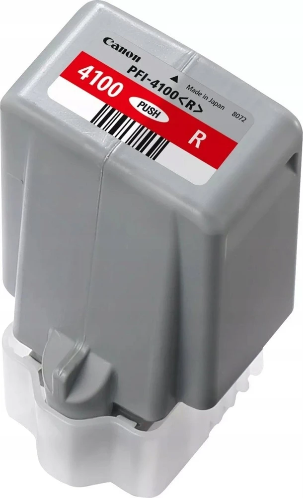 Originalus Canon rašalas / kasetė PFI-4100 R, 6785C001, raudona, 80ml