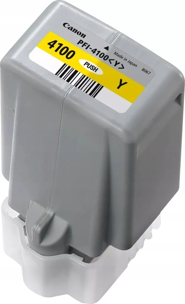 Originalus Canon rašalas / kasetė PFI-4100 Y, 6780C001, geltona, 80ml