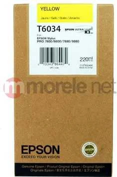 EPSON rašalas geltonas, skirtas StylusPro 7800 7800Xrite 7880 9800 9800Xrite 9880