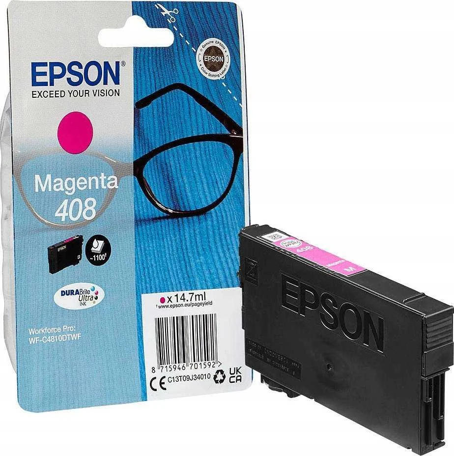 Epson DURABrite Ultra 408L | Rašalo kasetė | Magenta