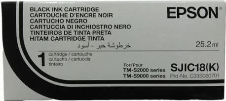 EPSON SJIC18(K) INK FOR/TM-S2000MJ S9000MJ
