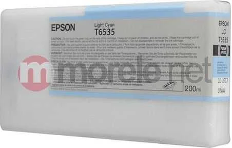 Šviesiai žalsvai mėlynos spalvos EPSON rašalas T6535, skirtas Stylus Pro 4900
