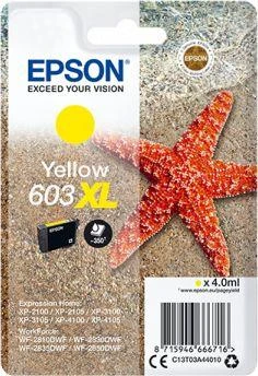 rašalas Epson 603XL geltonasis rašalas (C13T03A44020)