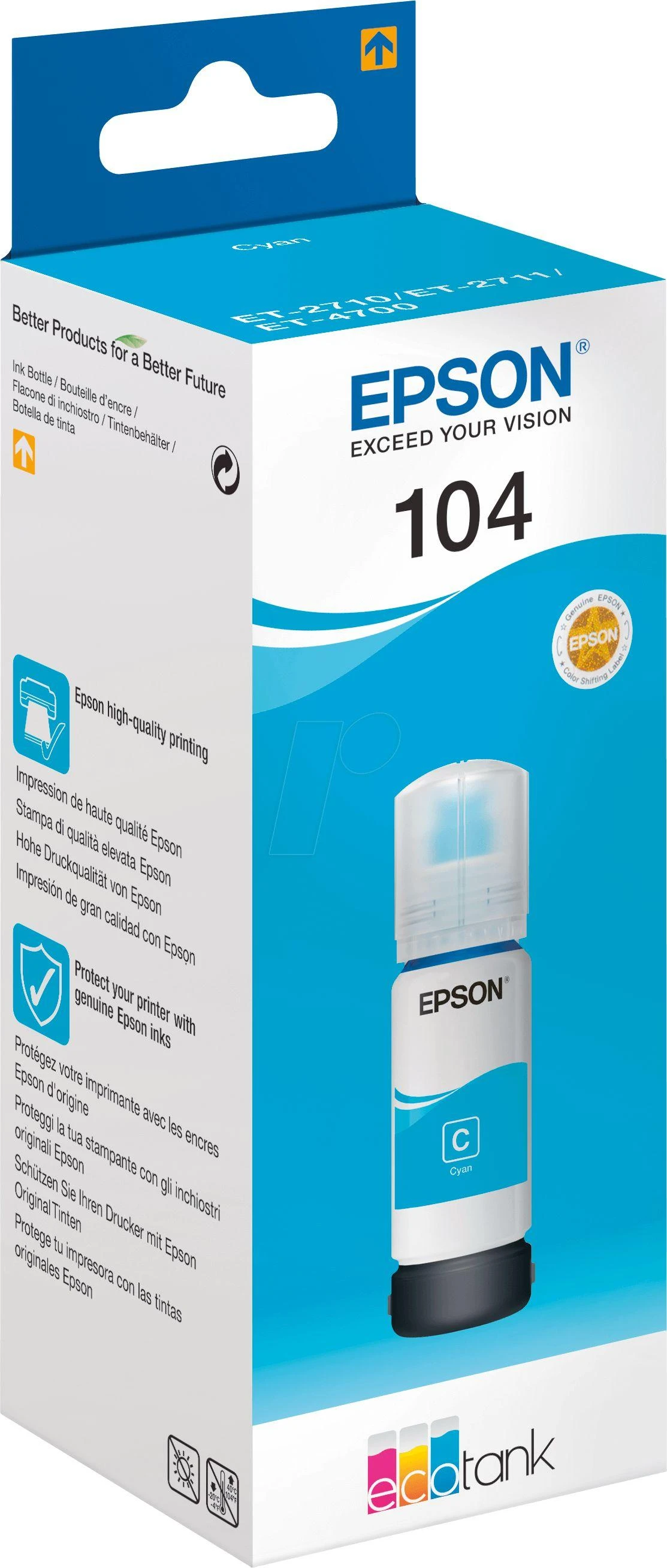 Epson 104 EcoTank Originalios