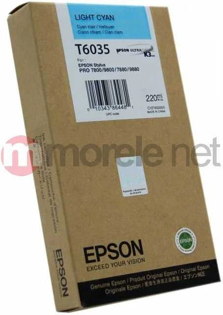 Šviesiai žalsvai mėlynos spalvos EPSON rašalas, skirtas StylusPro 7800 7800Xrite 7880 9800 9800Xrite 9880