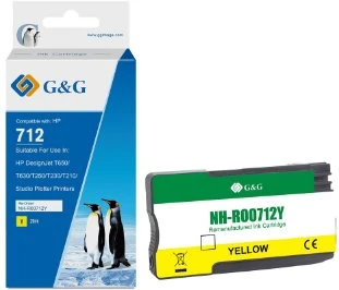 Tusz G&G Kartridż HP 712 XL neperšlampamas (29 ml) [20631]