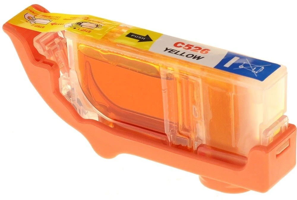 G&G kompatybilny ink / tusz su CLI526Y, NP-C-0526Y, 4543B001, yellow, 8.4ml