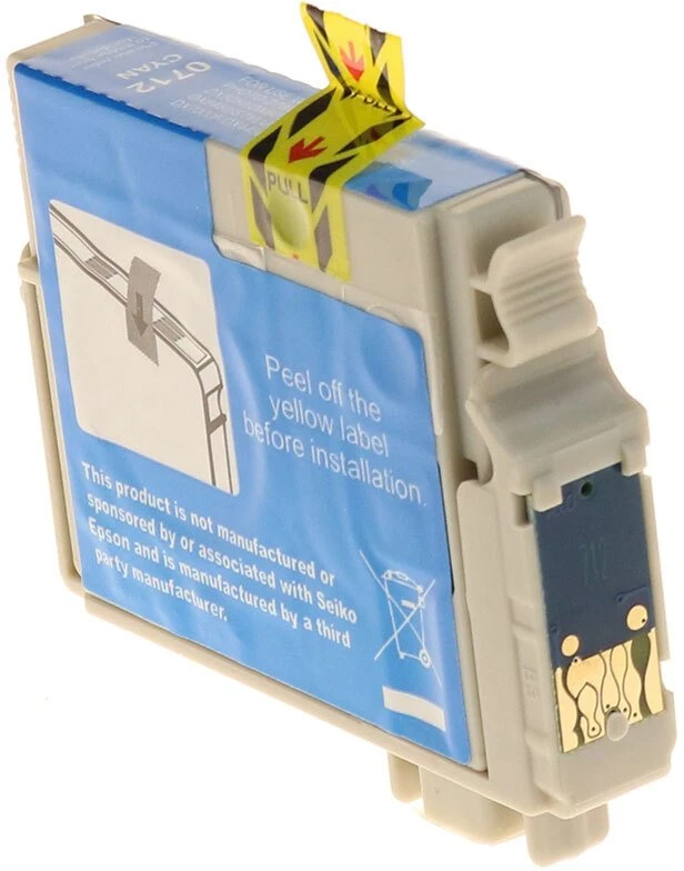 Suderinamas rašalas su „G&G Ink“, skirtas „Epson T0712“ / „C13T07124012“ (3545) spausdintuvams