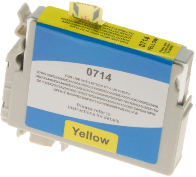 G&G suderinamas rašalas / rašalo su C13T07144012, NP-R-0714Y, geltonas