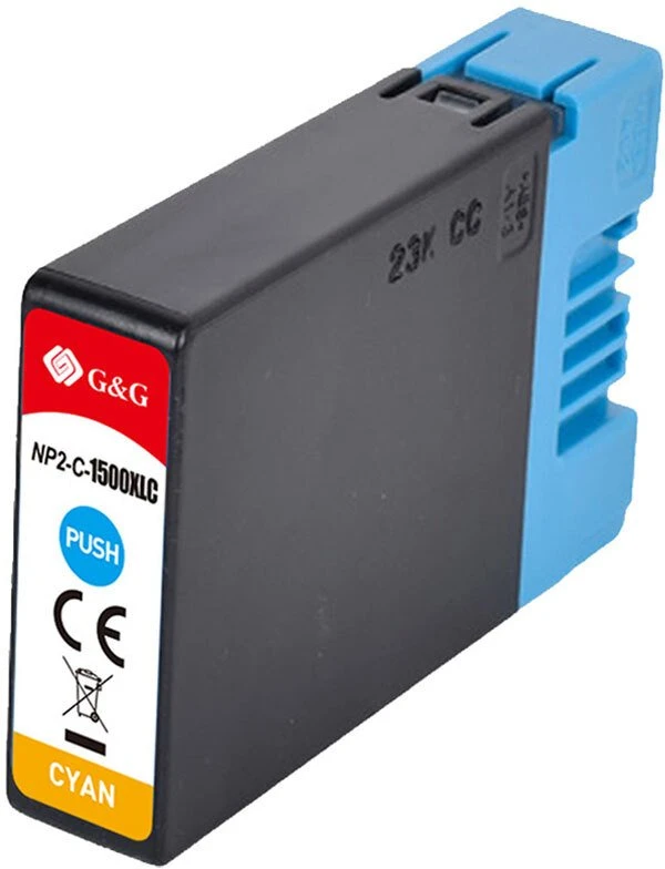 Tusz G&G Tusza komp. m. Canon PGI-1500XLC/9229B001 XL-kartridż Cy