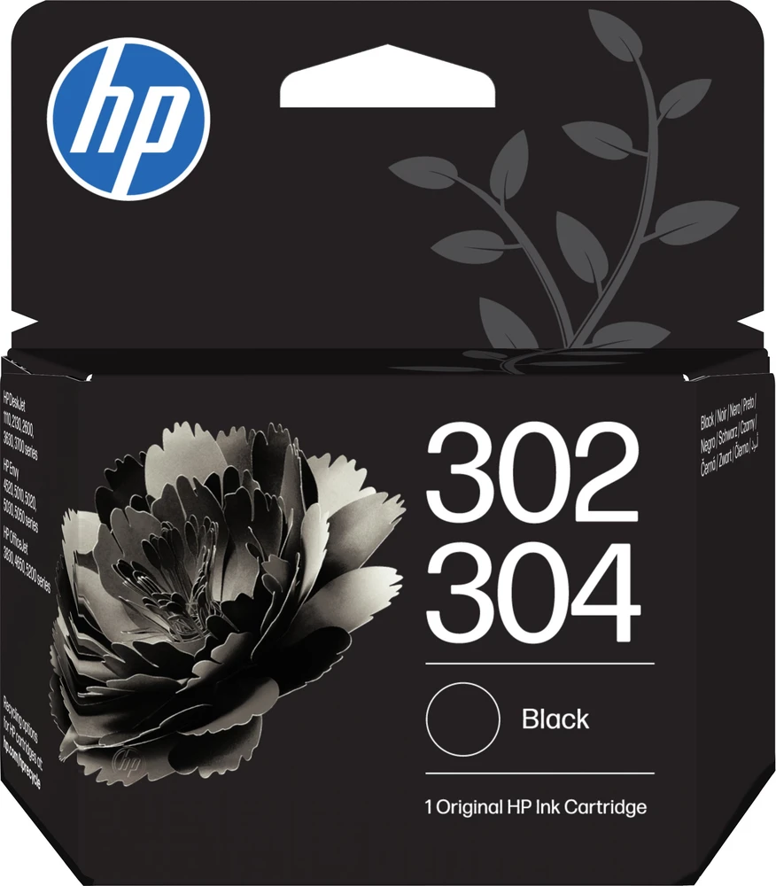 Hewlett Packard (HP) HP 302/304 Juodas originalus rašalo kasetė