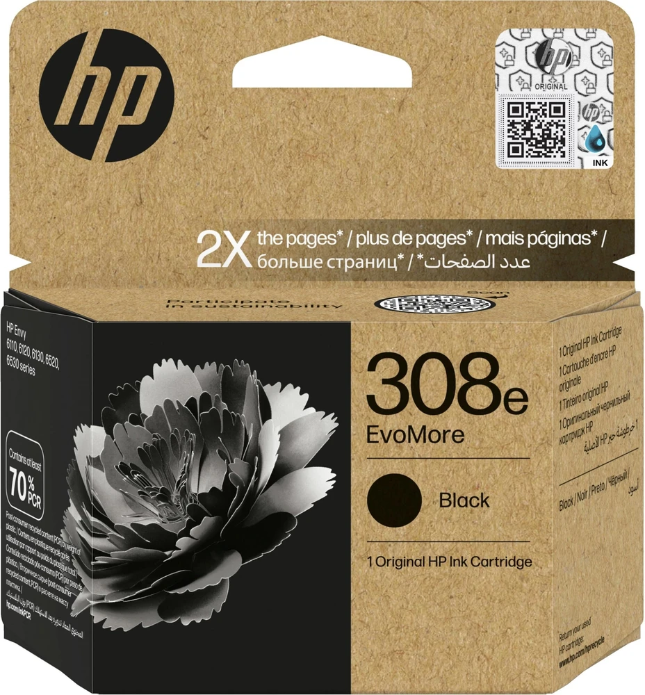 HP 308e juoda 7FP22UE