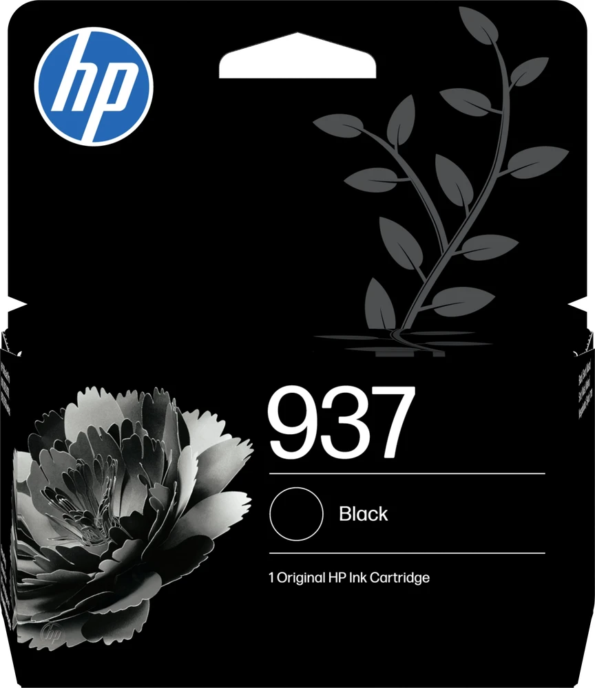 HP No. 937 juoda Instant Ink