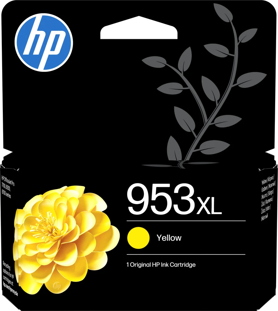 Hewlett Packard (HP) HP 953 XL geltona F6U18AE Instant Ink