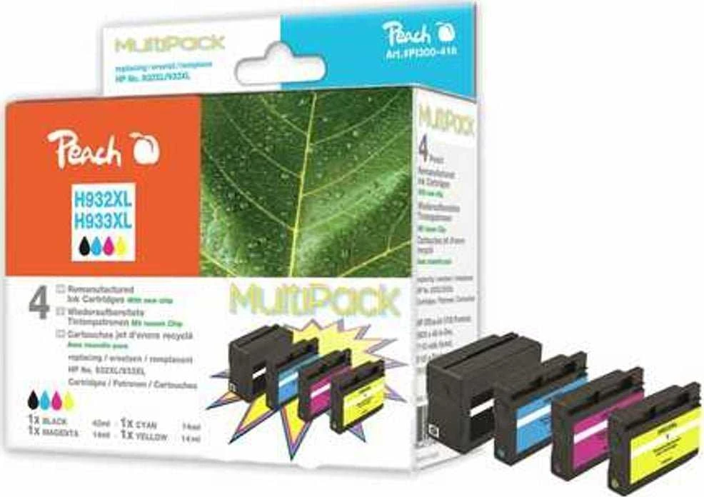 Tusz Peach Patrone HP 932/933XL Füllanzeige MultiPackPlus Retail - PI300-416