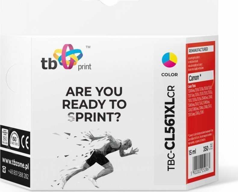 Tb Print TB spausdinimo rašalas, skirtas Canon Pixma TS5350 CL-561XL TBC-CL561XLCR spalvotas perdirbtas