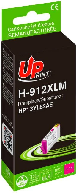 UPrint kompatybilny ink / tusz su 3YL82AE, HP 912XL, magenta, 825s