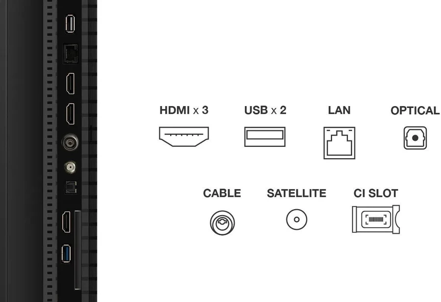 Televizorius TCL 85P7K QLED