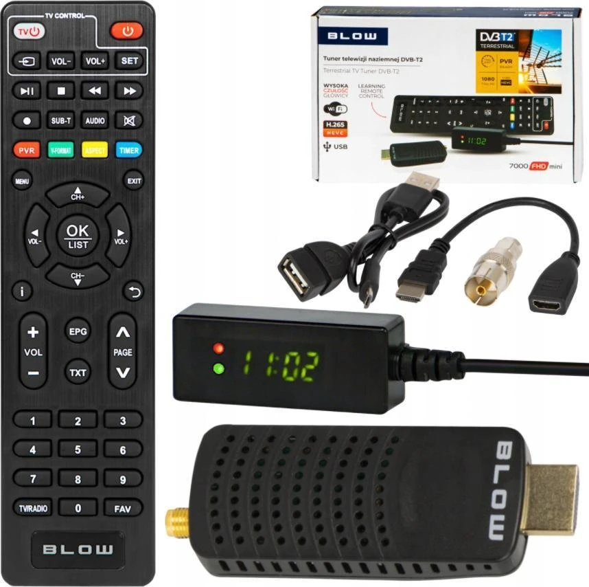 BLOW DVB-T2 skaitmeninis imtuvas 7000FHD MINI