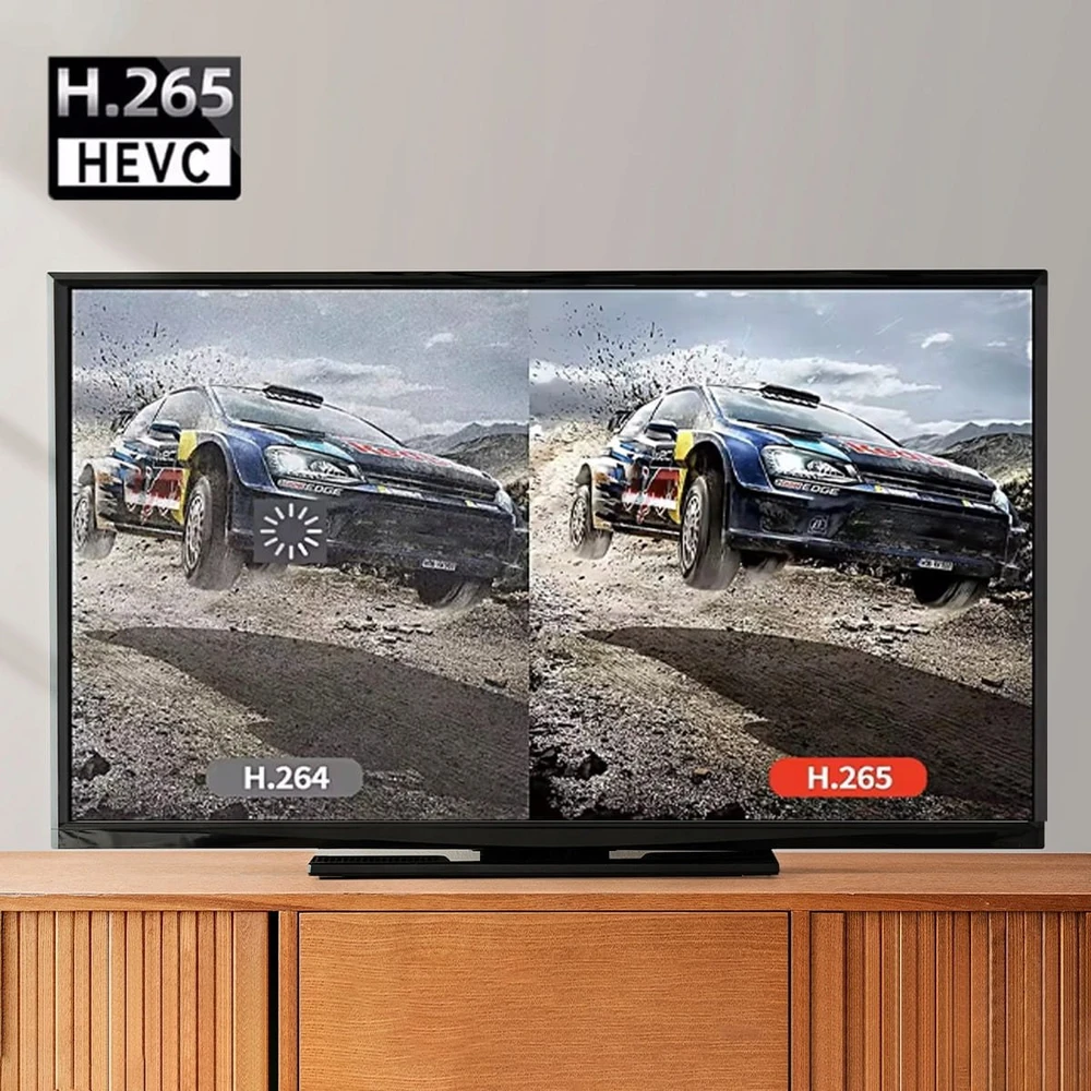 Usorteret DVB-T2 HEVC H.265 WiFi antžeminės televizijos laikiklis Zenwire DVB-T2-002 palydovinis dekoderis-imtuvas