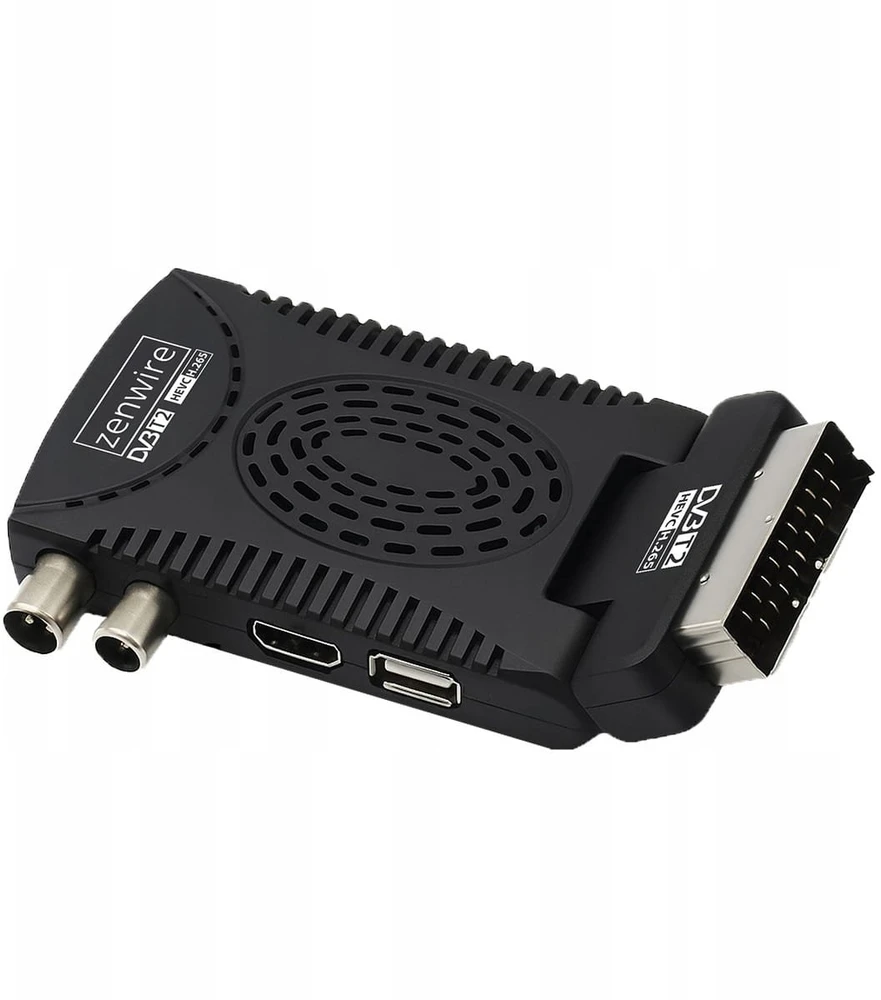 Usorteret DVB-T2 HEVC H.265 WiFi antžeminės televizijos laikiklis Zenwire DVB-T2-002 palydovinis dekoderis-imtuvas