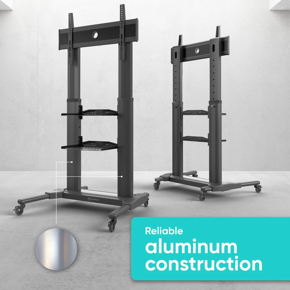 Laikiklis TV SET ACC MOBILE STAND/40-80"/Juodas TS2771-B ONKRON