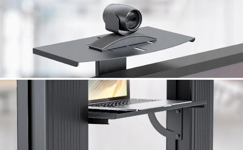 Laikiklis TV SET ACC MOBILE STAND/70-110" Juodas TS2821-B ONKRON