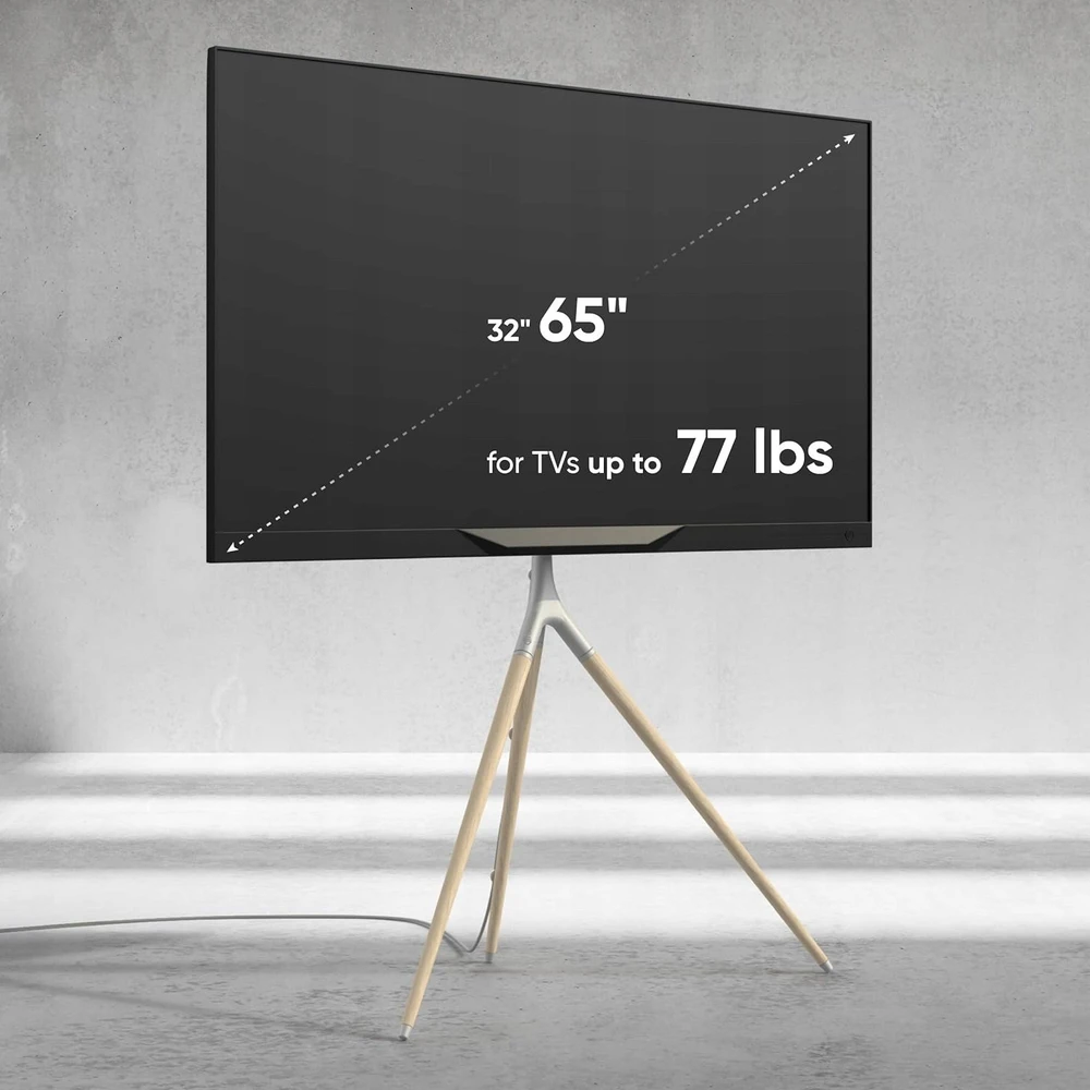 Laikiklis TV PRIEDŲ GRINDŲ STOVAS / 32-65" / BALTA TS1220-W ONKRON TS1220-W (4603728442624)